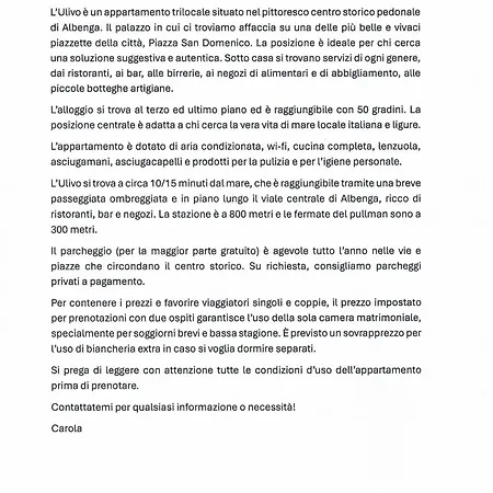 Daire Casa L'ulivo *
