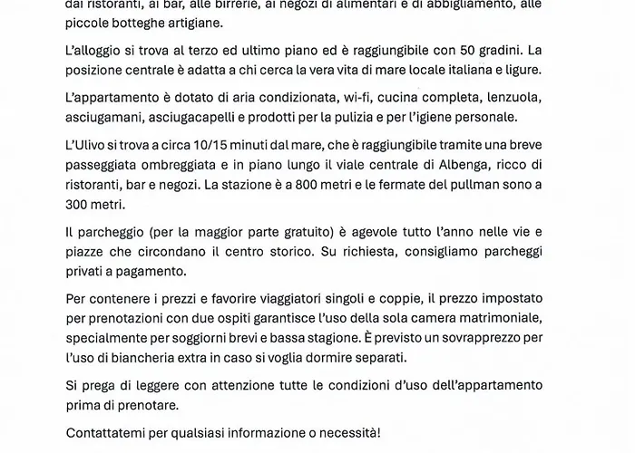 Daire Casa L'ulivo *